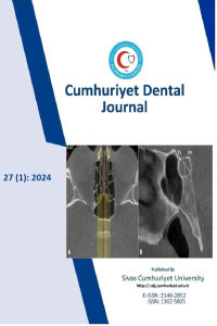 Cumhuriyet Dental Journal Kapak resmi